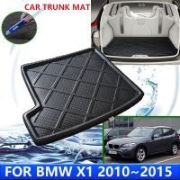 แผ่นป้องกันฝาหน้าฝาหลังกระโปรงรถสำหรับ BMW X1 E84 2010 ~ 2015 2011 2012 2014 2013อุปกรณ์เสริมป้องกันดินสอเขียนขอบตากันน้ำรถยนต์ป้องกันการเสื่อกันเปื้อน