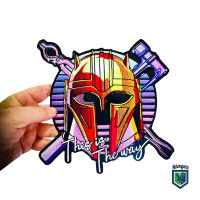 This Is The Way Pink Boba Fett Iron-On Patch