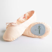 รองเท้าบัลเล่ต์ Kids Dance Soft Canvas Shoes Professional Ballet Shoes For Girls Children