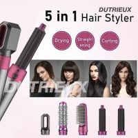 ☇✷┅ 5 In 1 Hot Air Comb for Dyson Airwrap Professional Curling Iron Hair Straightener Styling Tools Hair Dryer Wet And Dry