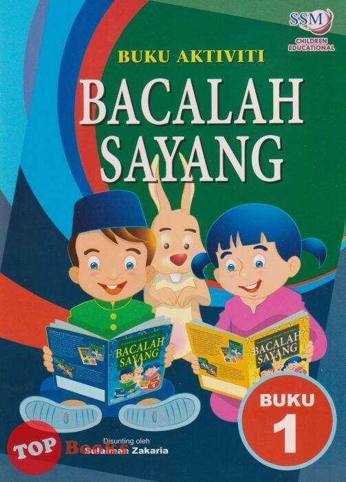 [TOPBOOKS Sri Saujana Kids] Buku Aktiviti Bacalah Sayang Buku 1 | Lazada