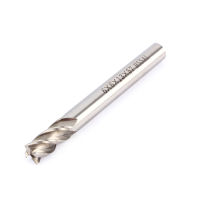 1 pcs เหล็กความเร็วสูง HSS 4 ขลุ่ยตรง End Mill CUTTER Milling Bits 6mm×6mm×13mm×57mm