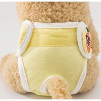 Cute Female Dog Physiological Pants Reusable Puppy Shorts Dog Underwear Washable Dog Diaper Panty