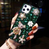 เคสระยิบระยับแวววาวเพชรพลอยเทียมน่ารักหรูหราหมีสำหรับ Samsung S23 S22 S21 S20พิเศษ S10บวก S21FE S21 5กรัม + S22 + S23 + เคสโทรศัพท์