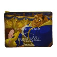 New Fashion Beast Belle Princess Girls Kids PU Cosmetic Bags Cases For Children Gifts