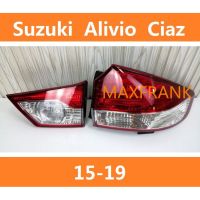 For Suzuki Alivio Ciaz 2015-2019 TAILLIGHT TAIL LIGHT TAIL LAMP BRAKE LIGHT BACK LIGHTไฟท้ายสำหรับ Suzuki Alivio Ciaz 2015-2019ไฟท้ายเบรกไฟท้ายไฟ Lampu Belakang