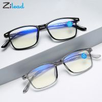 Zilead Anti Blue Light Blocking Glasses Women Men Computer Clear Lens Ultra Light TR90 Presbyopic Eyeglasses 1.0 1.5 2.5 3.0 3.5