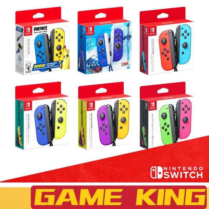 Nintendo Switch JoyCon | Joy Con Grey/Red/Neon Green Pink/Neon Red Blue ...