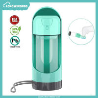 Dog Water Bottle Dispenser Outdoor Travel Activated Carbon Filter Drinking Bottle for Pet Cat Easy Feeding Drinking Water Cup