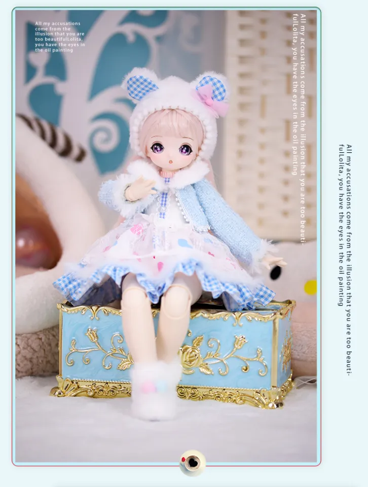 DOLLS DREAMFAIRY1ST GERAÇÃO14 BJD Anime Style Doll De 16 Polegadas Doll  Junto De Bola Conjunto Completo Inclui Roupas De Roupas Kawaii Para Meninas  MSD 230427 De $412,79