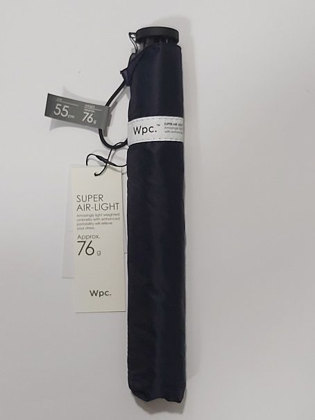 Japan] Wpc - Unisex, Super Light Umbrella 76g , 55 cm | Lazada