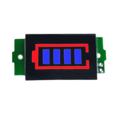 1-8S 1S/2S/3S/4S 3.7V เครื่องทดสอบแบตเตอรี่ตัวบอกความจุลิเธียม4.2V จอแสดงผลแบตเตอรี่รถยนต์ไฟฟ้าทดสอบพลังงาน Li-Ion