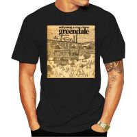 New Neil Young Crazy Horse Greendale Rock Legend Mens Black Size 2023 t-shirt s-3XL slogans Customizeds for men 8RO6  HHYH