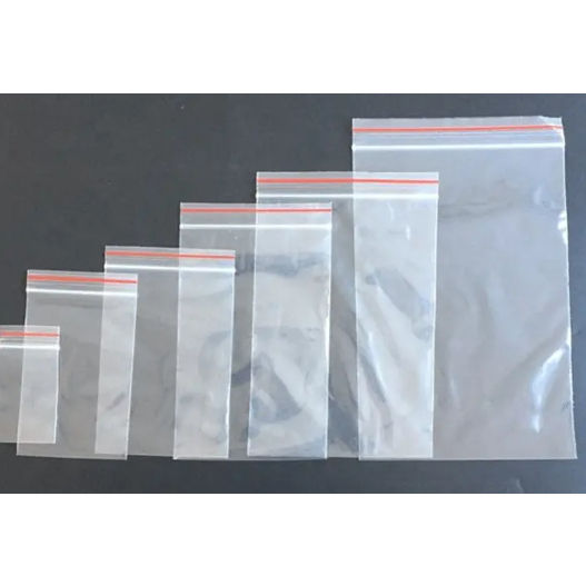 Clear Plastic Bag Grip Self Seal Resealable Mini Ziplock Packing