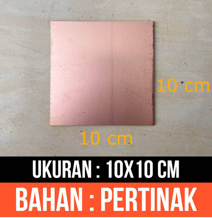 PCB Polos ukuran 10x10 cm 10 x 10 cm 10cm x 10cm Single Layer Pertinak