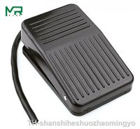 【hot】☁❁  FS-1 SPDT Nonslip Metal Momentary Electric Foot Pedal Push  length 15CM 220V 10A 1 NO