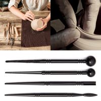 30pcs DIY Clay Pottery Tool Set Drill Pen Ceramics Sculpting Carving Sculpture Craft Wooden Handle Modeling Kit