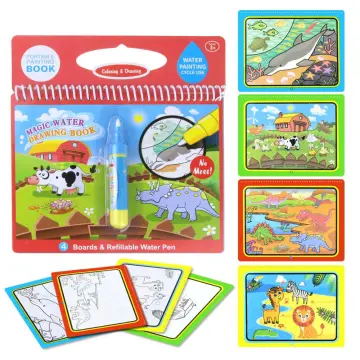 Big Size Water Drawing Mat Rug with Magic Pen Painting Board Kids