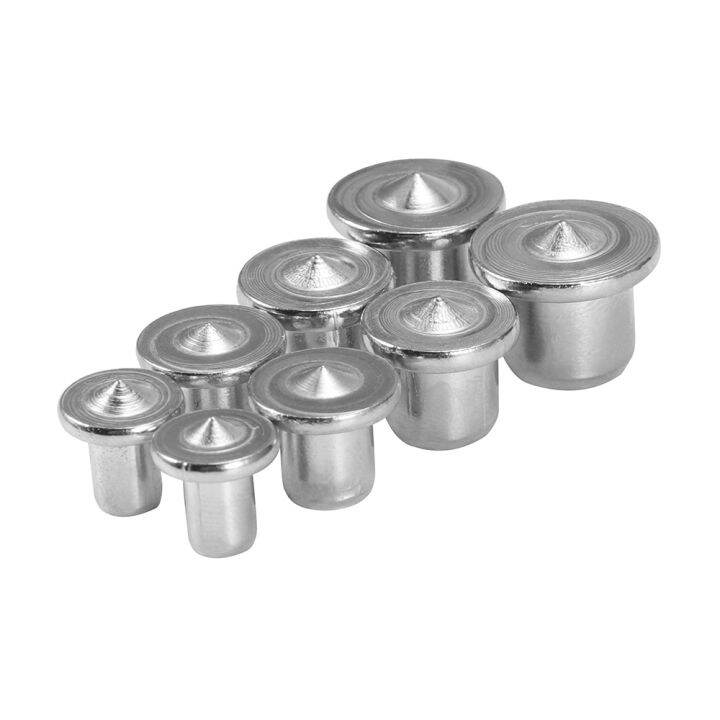 8pcs Dowel Tenon Multi Dowel Center Point Set Tool Joint Alignment Pin Dowelling Hole Wood