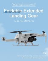 Foldable Heighten Landing Gear for Mavic Mini 2 Drone Height Extender Leg Foot Protector Stand Gimbal Guard Accessories