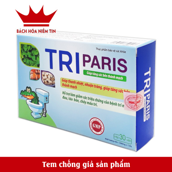 Viên uống tiêu trĩ - paris - diếp cá, nano curcumin,hạt dẻ giúp thanh nhiệt - ảnh sản phẩm 4