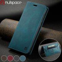 Luxury Leather Case For Samsung Galaxy S21 S20 Ultra S21 FE S21 S20 S10 S9 S8 Plus Note 20 Ultra 5G Magnetic Wallet Cover Cases