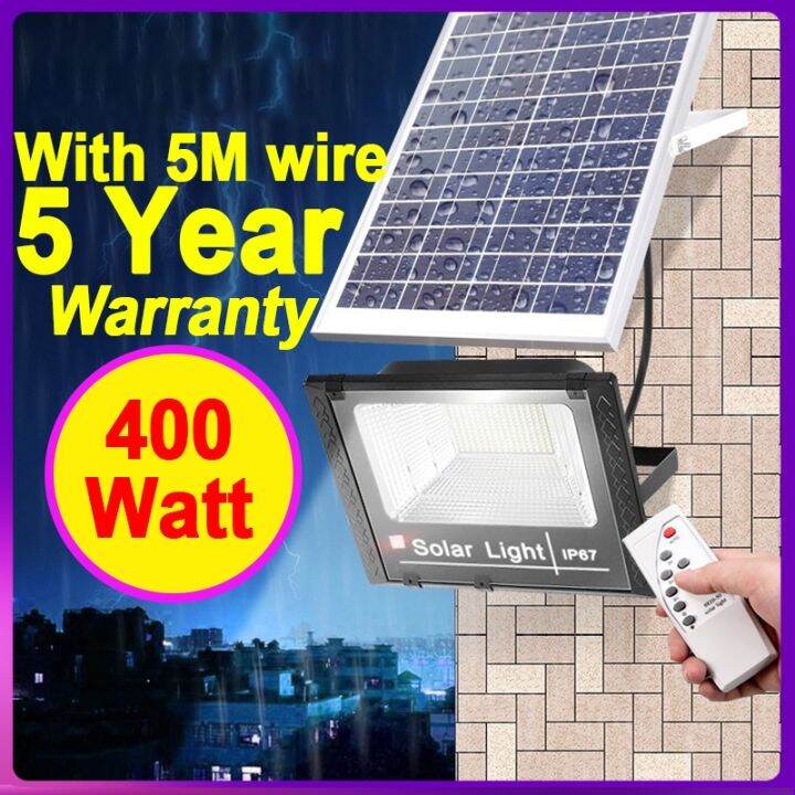 【In stock】solar light 400W solar lights outdoor waterproof led flood solar light outdoor with
