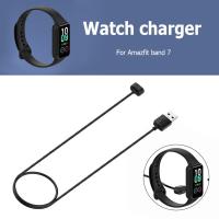 USB Charging Cable for Amazfit Band 7 Charger Replacement Magnetic Charger for Huami Amazfit Band 7 Smartwatch Power Cord Wire Wall Stickers Decals