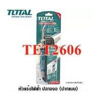 Total หัวแร้งปากกาไฟฟ้า ปลายงอ (ปากแบน) ขนาด 60 วัตต์ รุ่น TET2606 ( Soldering Iron )