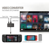 1080P Video Converter สำหรับ Switch OLED สำหรับ SteamDeck Console Docking Station Dock USB HUB Adapter Stand