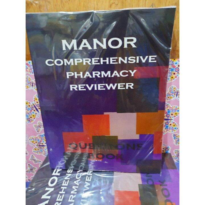MANOR COMPREHENSIVE REVIEW PHARMACY REVIEWER Q&A Lazada PH