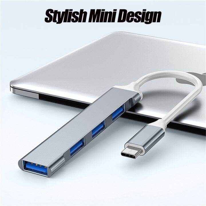 usb-4พอร์ต3-0ฮับ-usb-พอร์ต-usb-ตัวแยกฮับความเร็วสูงชนิด-c-5gbps-สำหรับคอมพิวเตอร์พีซีอุปกรณ์เสริมฮับหลายพอร์ท4-usb-3-0-2-0พอร์ต