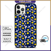 Marimekko 3802 กรณีโทรศัพท์มือถือ iPhone 14 Pro Max / iPhone 13 Pro Max / iPhone 12 Pro Max / Samsung Galaxy Note10 Plus / S22 Ultra ฝาครอบป้องกันการตก