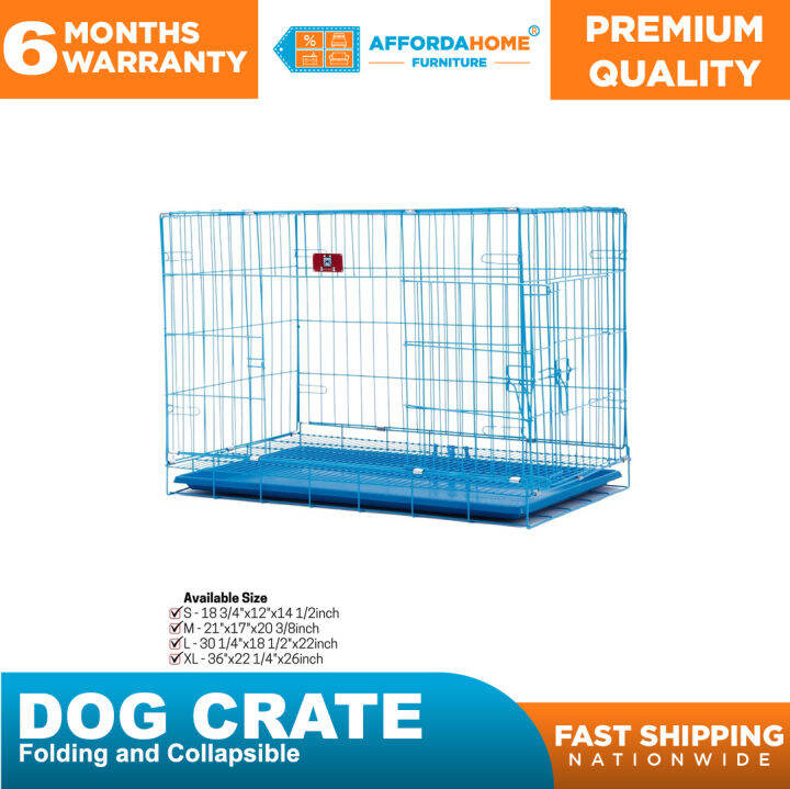 Folding Collapsible Dog Cage Pet Crate Mr.Chuck Lazada PH