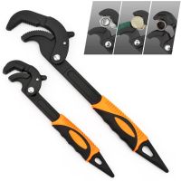 XHLXH 14-30/30-60mm N Grip Hand Tool Multi-function Pliers Tool Plumber Multi Hand Tool Open End Spanner Adjustable Wrench Universal Key Pipe Wrench Quick Pipe Wrench