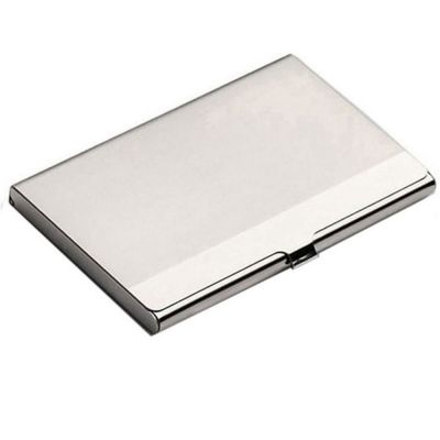 【CW】❂  1Pc Business Card Storage Aluminum Metal ID Credit Holder Hot Selling
