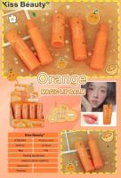 ⚡FLASH SALE⚡♡พร้อมส่ง NEW(ECER)KISS BEAUTY MAGIC LIPBALM PEACH~AVOCADO~ORANGE ( 12 packs in a box)