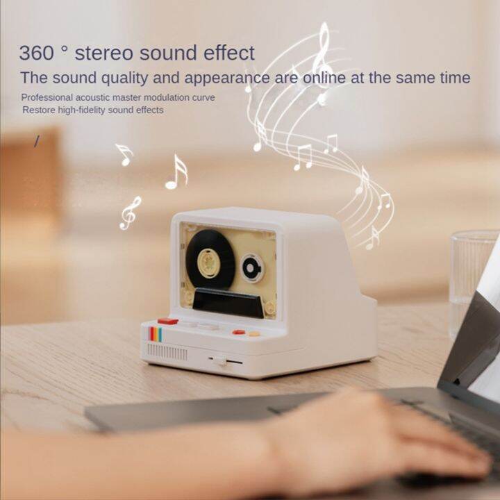 classic-tape-bluetooth-speaker-retro-convenient-portable-aromatherapy-night-light-multi-function-mini-audio