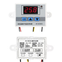 W3002ดิจิตอล LED ควบคุมอุณหภูมิเทอร์โมสวิทช์ควบคุม P Robe เซ็นเซอร์ที่มีการแก้ไขอุณหภูมิ220โวลต์12โวลต์24โวลต์40 ปิด