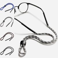 1 Pcs Sunglasses Adjustable Neck Strap Cord Eyeglass Glasses Lanyard String Holder Black Sports Glasses Hanging Rope Chain
