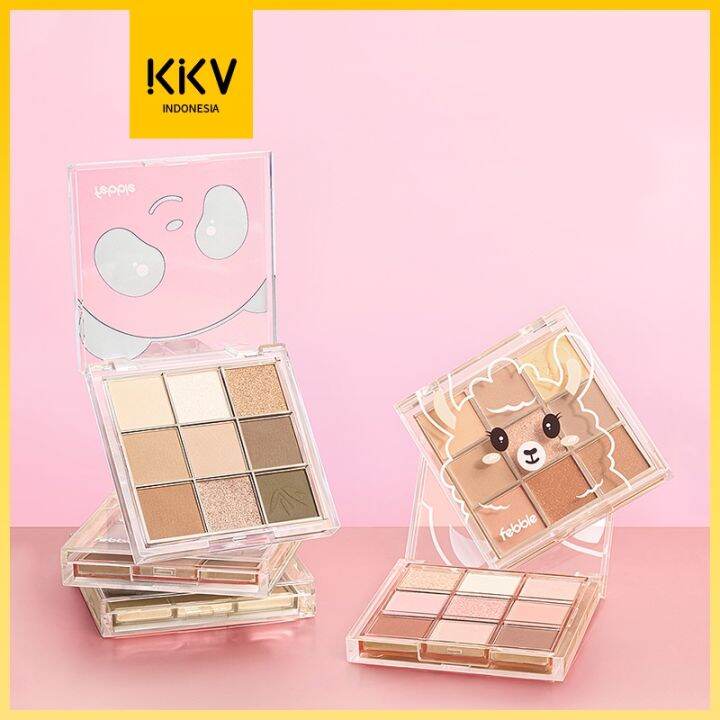 KKV— FEBBLE • Super Sweet Eyeshadow Panda Bubble Gum /Eyeshadow Palette