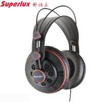 หูฟัง HD681 Superlux 3.5มม. มีสายแจ็คชุดหูฟังตัดหูฟังเสียงเสียงเบสแบบไดนามิกพิเศษ (9Ft Headb แบบปรับได้)