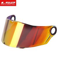 【LZ】♦  Original ls2 ff358 capacete viseira substituição escudo para ls2 ff396 capacetes de fibra carbono externo lente multicolor claro preto prata