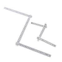 1M 2M 10 parts Folding Carpenters Ruler Lightweight Compact Measuring Stick Slide Fold Up for Woodworking