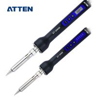 80W ATTEN Professional Soldering Iron Electric Temperature Adjustable LED Display Industrial Grade Tin Soldering Iron Tool Set