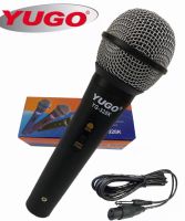 YUGO YG-328Kไมค์โครโฟน พร้อมสาย PROFESSIONAL DYNAMIC MICROPHONEสายยาว2 เมตร มีสวิทปิด เปิดในตัว ให้เสียงสมจริง ลดเสียงรบกวนรอบข้าง