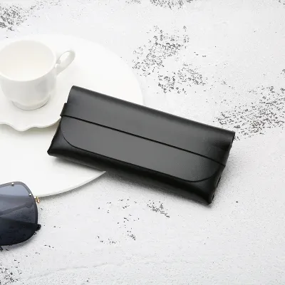 Leather Glasses Pouch Eyewear Case With Fashion Design Portable Sunglass Case Leather Glasses Case Handmade Glasses Bag