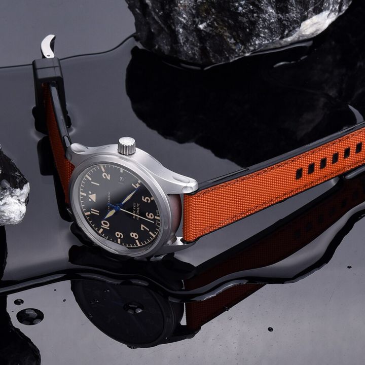 ดีไซน์ใหม่ไฮบริด-fkm-สายนาฬิกา20mm-22mm-สายนาฬิกาไนลอนยางฟลูออโรผ้าใบปล่อยอย่างรวดเร็วสำหรับแต่ละยี่ห้อนาฬิกาดำน้ำ-carterfa