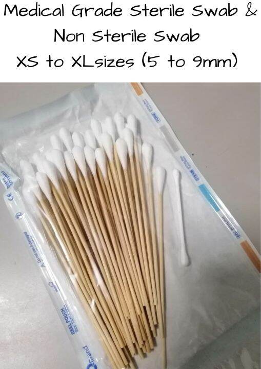 (SG Swab Top Seller) XSXL Sterile/Non Sterile Medical 6" 15cm big