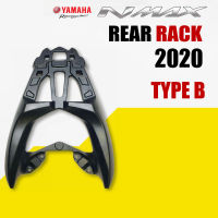 แร็คท้าย ORIGINAL ตรงรุ่น YAMAHA NMAX N-MAX 155  2020 TOP Box Rear Rack เกรดพรีเมี่ยม อลูมิเนี่ยม แร็คหลัง ตะแกรงท้าย ใส่กล่องหลัง PREMIUM Quality （TYPE B）